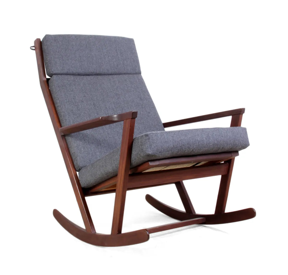 Mid Century Rocking Chair by Frem Rojelle