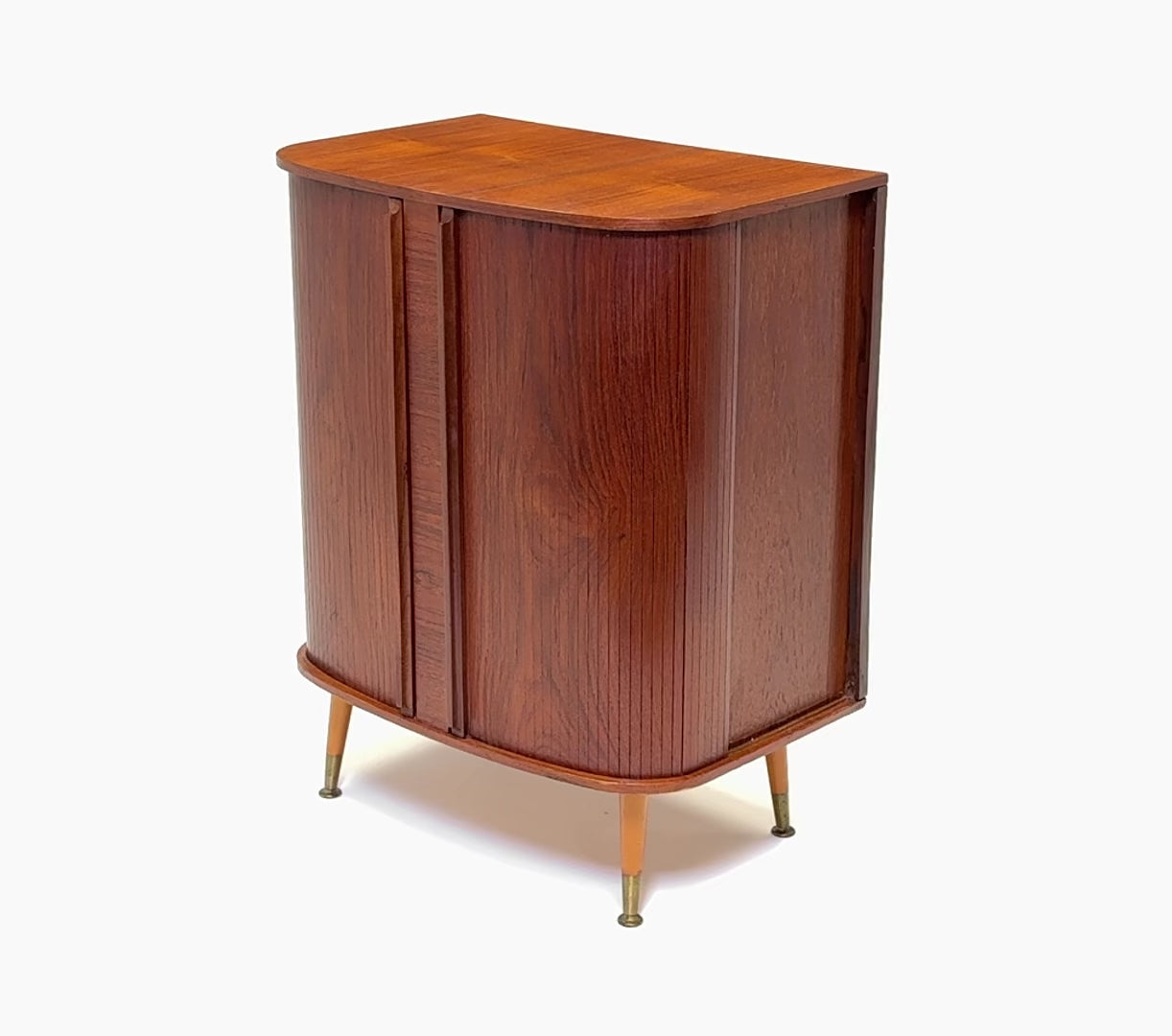 Mid-Century Teak Cocktail Cabinet