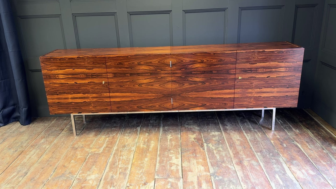 Mid Century Rosewood Sideboard by Bornhold