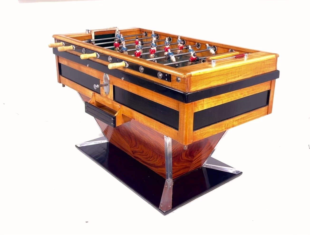 Vintage French ‘Babyfoot’ Table Football Game by Finale c1950 video