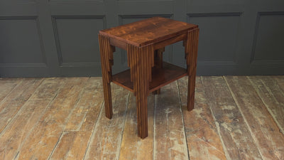 Art Deco End Table in Rosewood