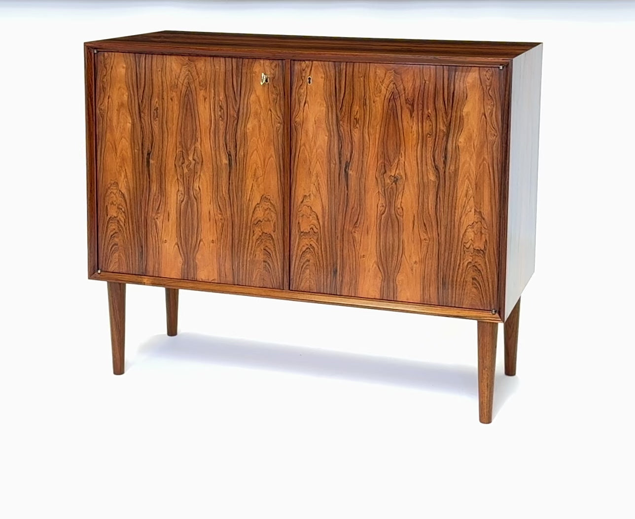 Norwegian Rosewood Side Cabinet by Bruksbo