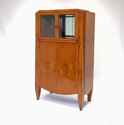 French Art Deco Cabinet in Amboyna by André Arbus