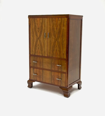 Art Deco Walnut Tallboy