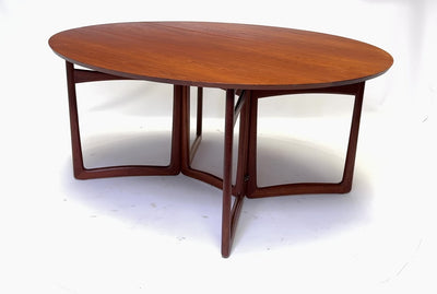 Teak Gateleg Dining Table by Hvidt & Mølgaard-Nielsen for France & Son