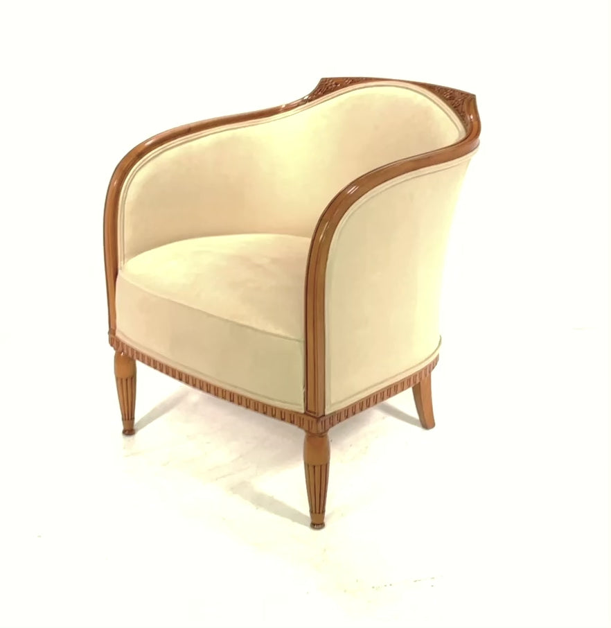 art deco armchair