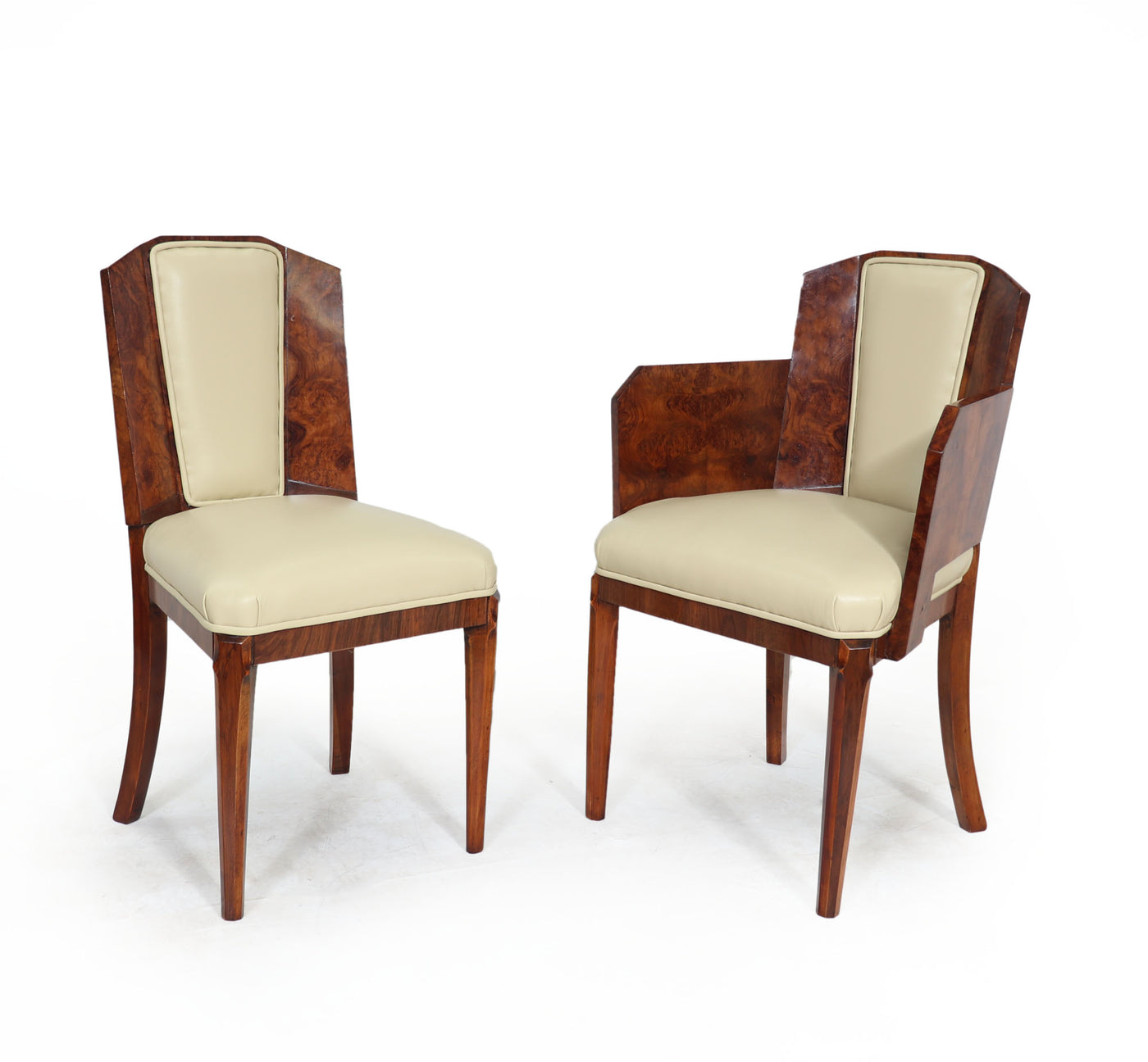 Art Deco Dining side Chairs by Hille