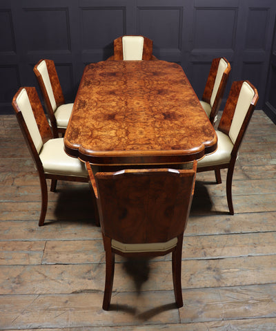 Art Deco Dining Table and Chairs by Hille room