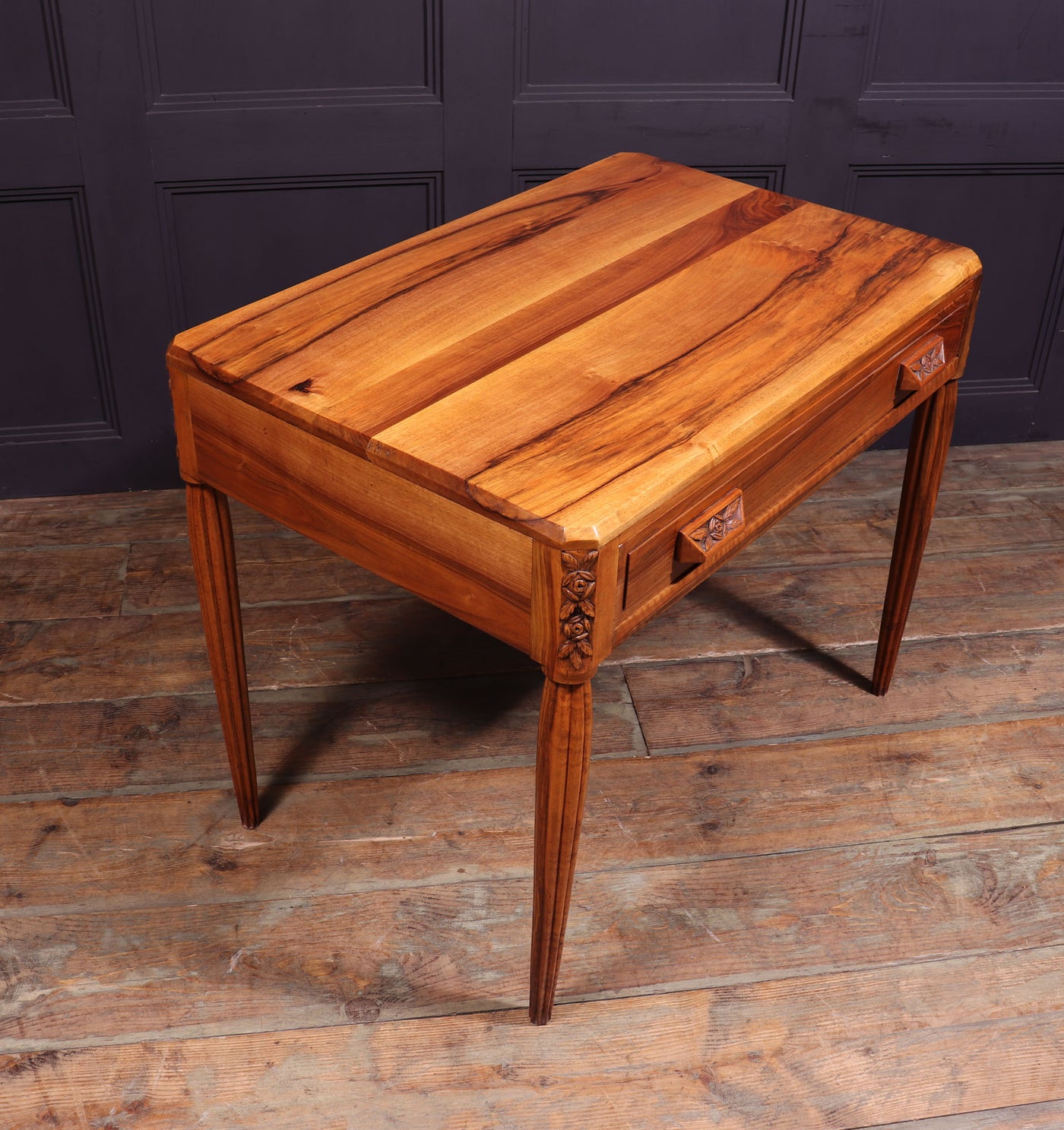 Art Deco Walnut Writing Table