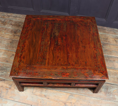Chinese ‘Kang’ Coffee Table Quing top