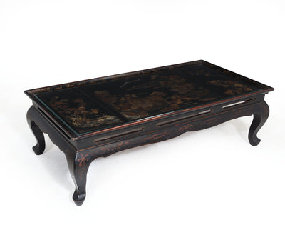 Chinoiserie Coffee Table side