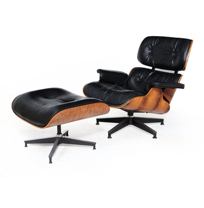 Eames Lounge Chair and Ottoman by Herman Miller 1970 video