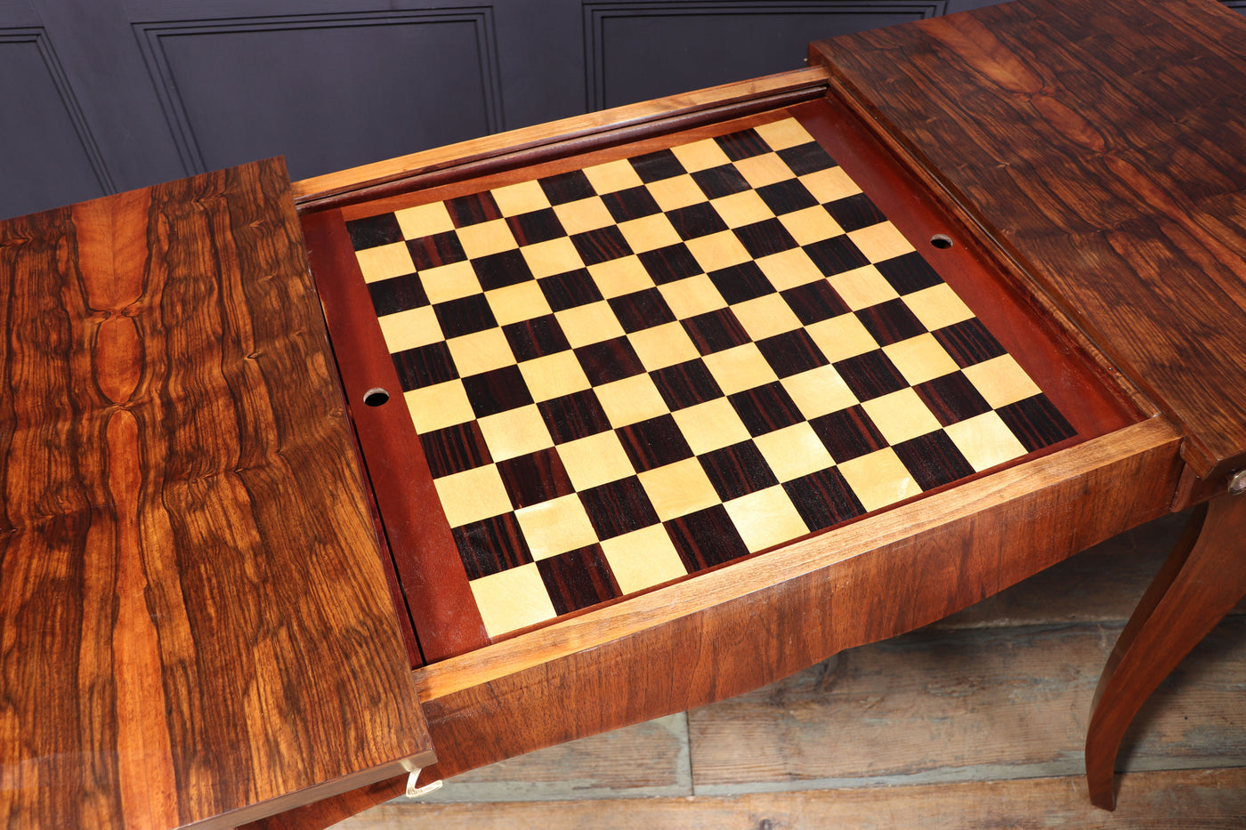 French Art Deco Games Table chequers