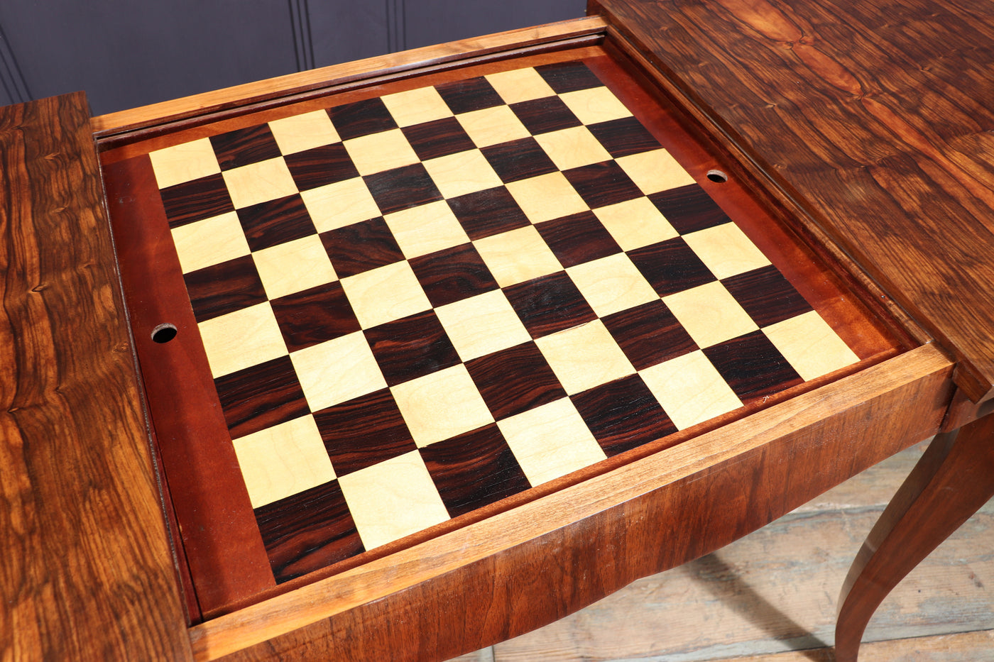 French Art Deco Games Table chess