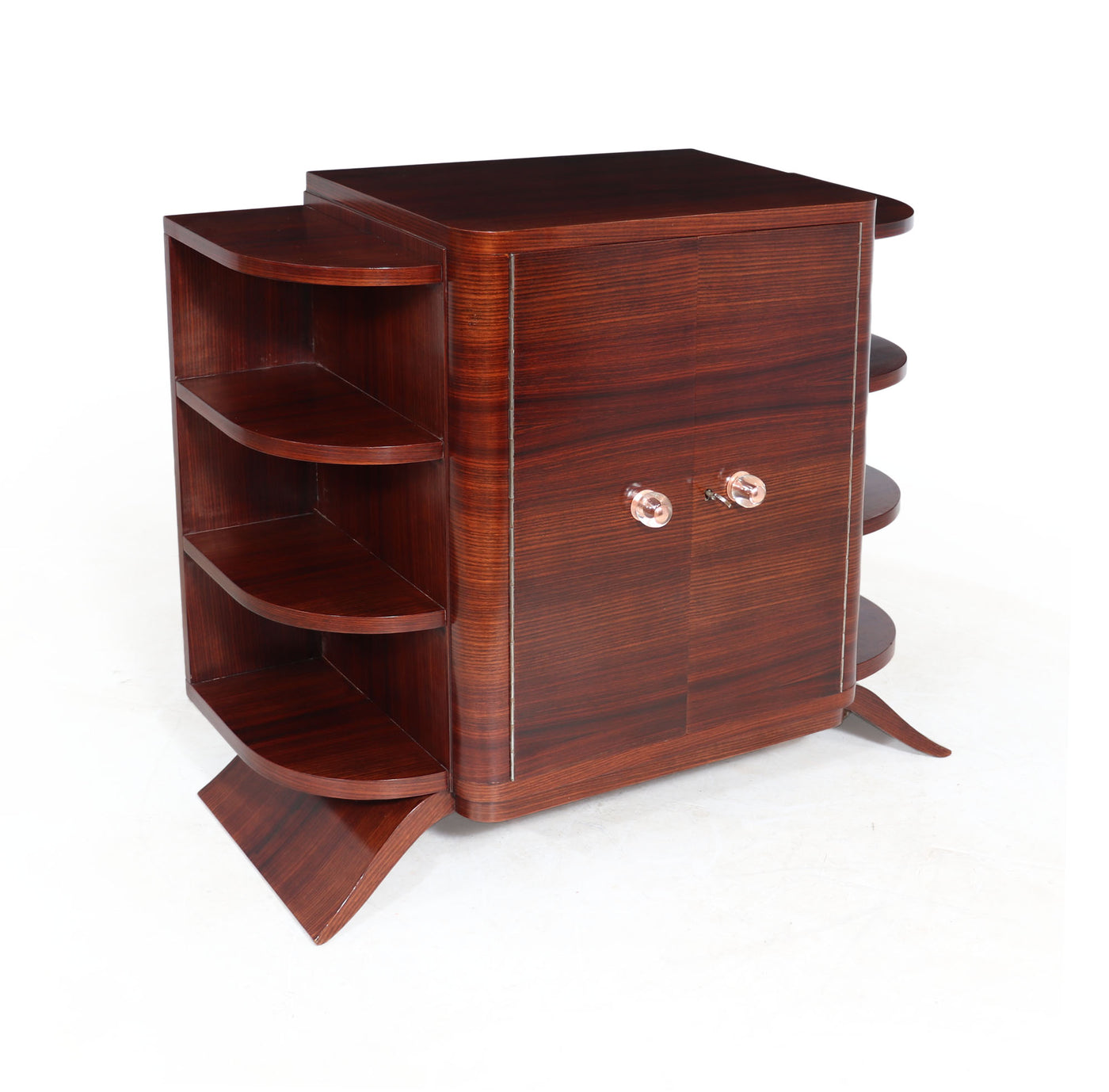 Art Deco Rosewood Cabinet side
