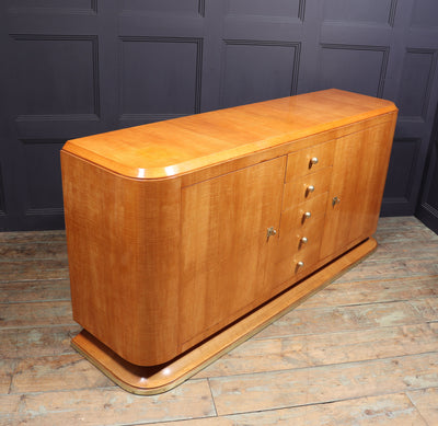 French Art Deco Sideboard in Sycamore room