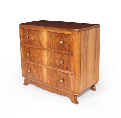 French Art Deco Small Chest of Drawers