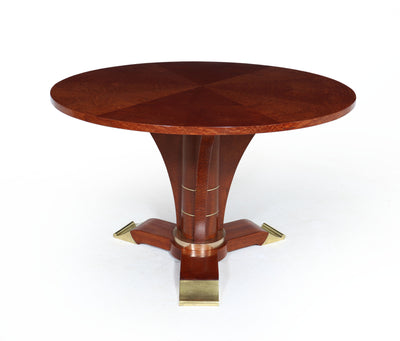 French Art Deco Table by Jules Leleu c1925 side