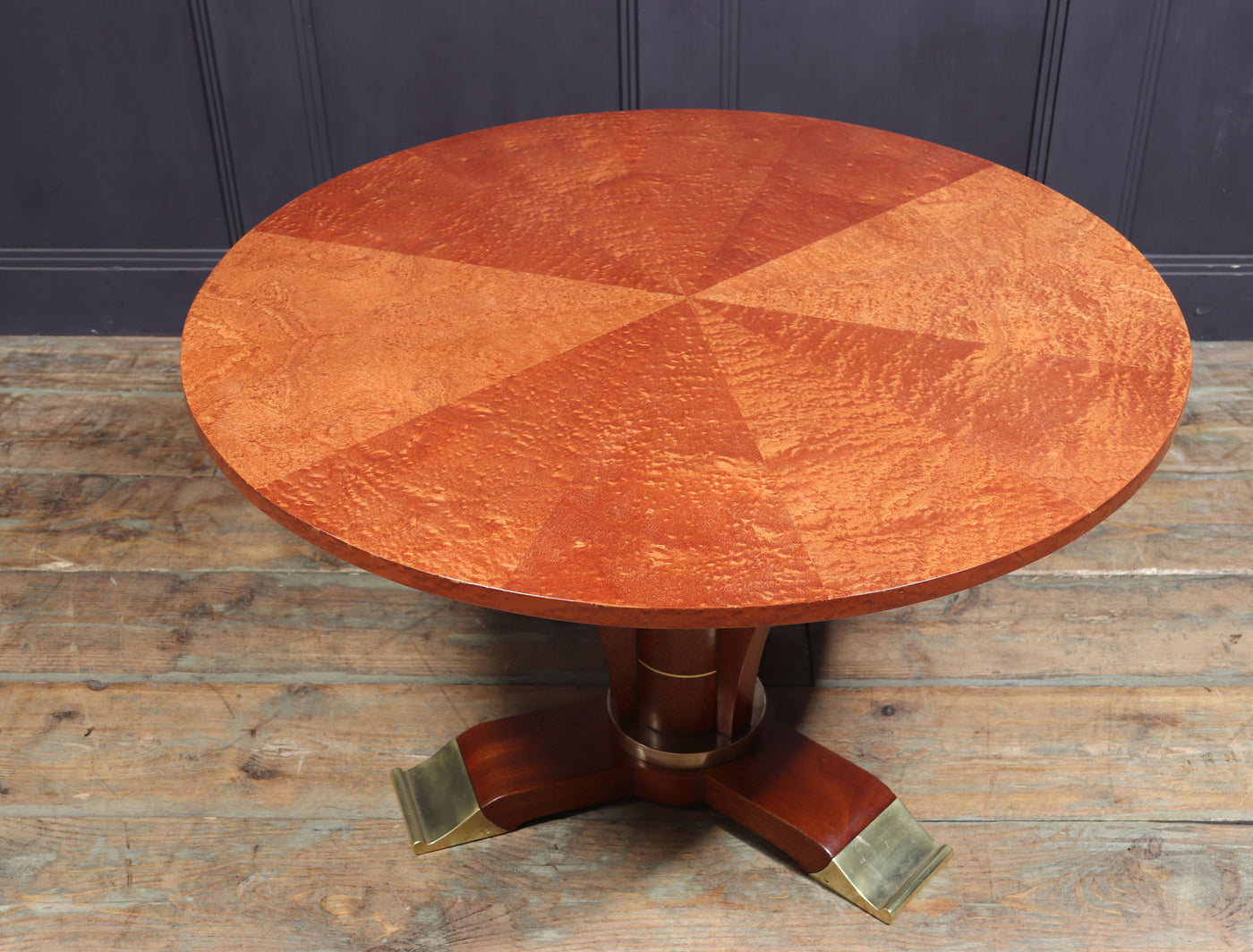 French Art Deco Table by Jules Leleu c1925 top
