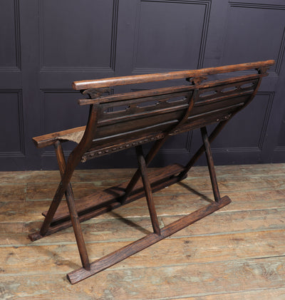 17th Century Chinese Folding Travelling Bench