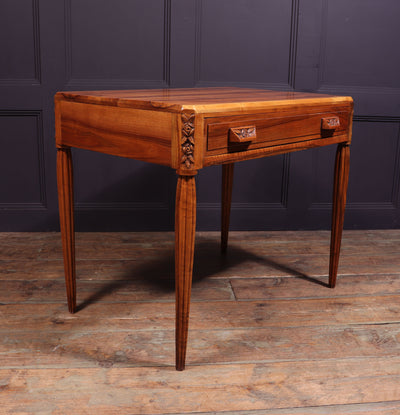 Art Deco Walnut Writing Table