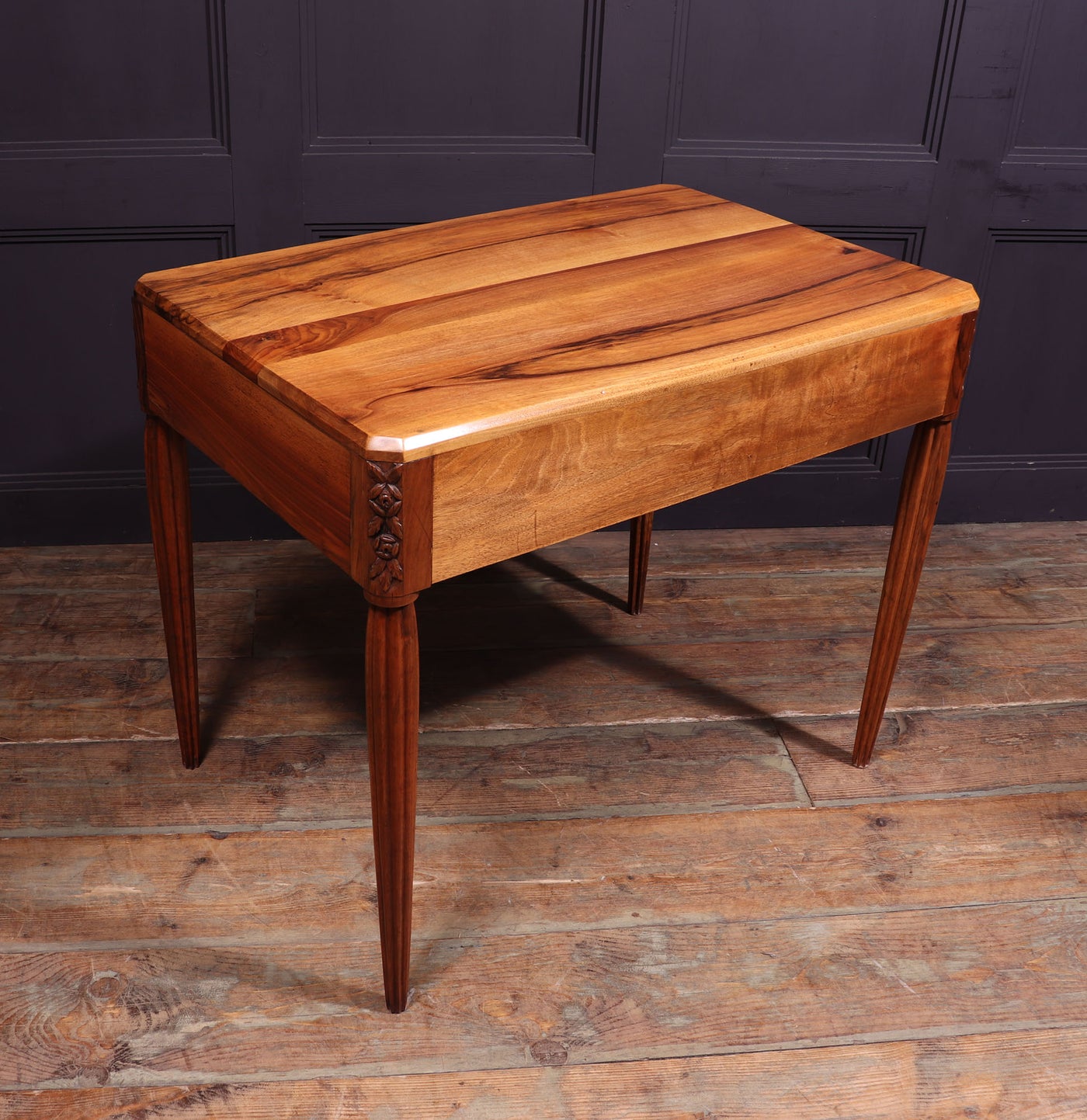 Art Deco Walnut Writing Table