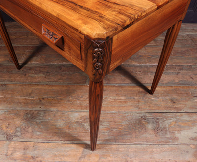 Art Deco Walnut Writing Table