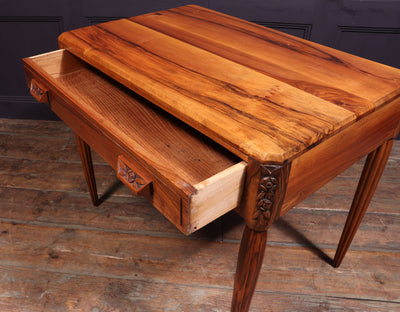 Art Deco Walnut Writing Table