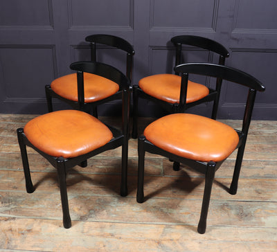 MId Century Italian Dining Chairs by Vico Magistretti