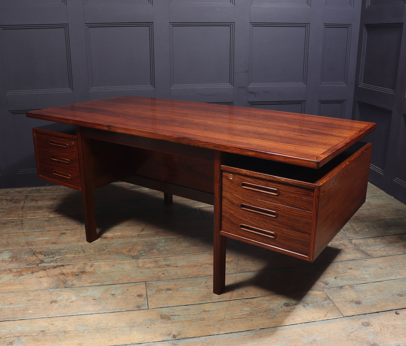 Mid century Danish Rosewood Desk