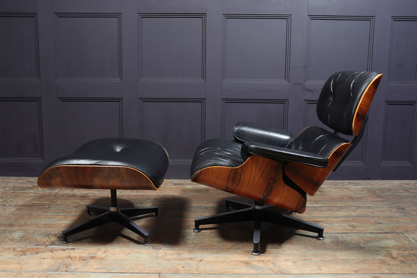 Eames Lounge Chair and Ottoman by Herman Miller 1970