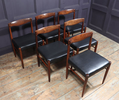 Set of 6 Mid Century Dining Chairs by Bramin