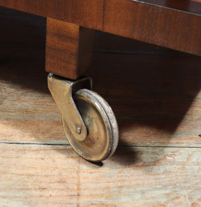 Art Deco Walnut Drinks Trolley