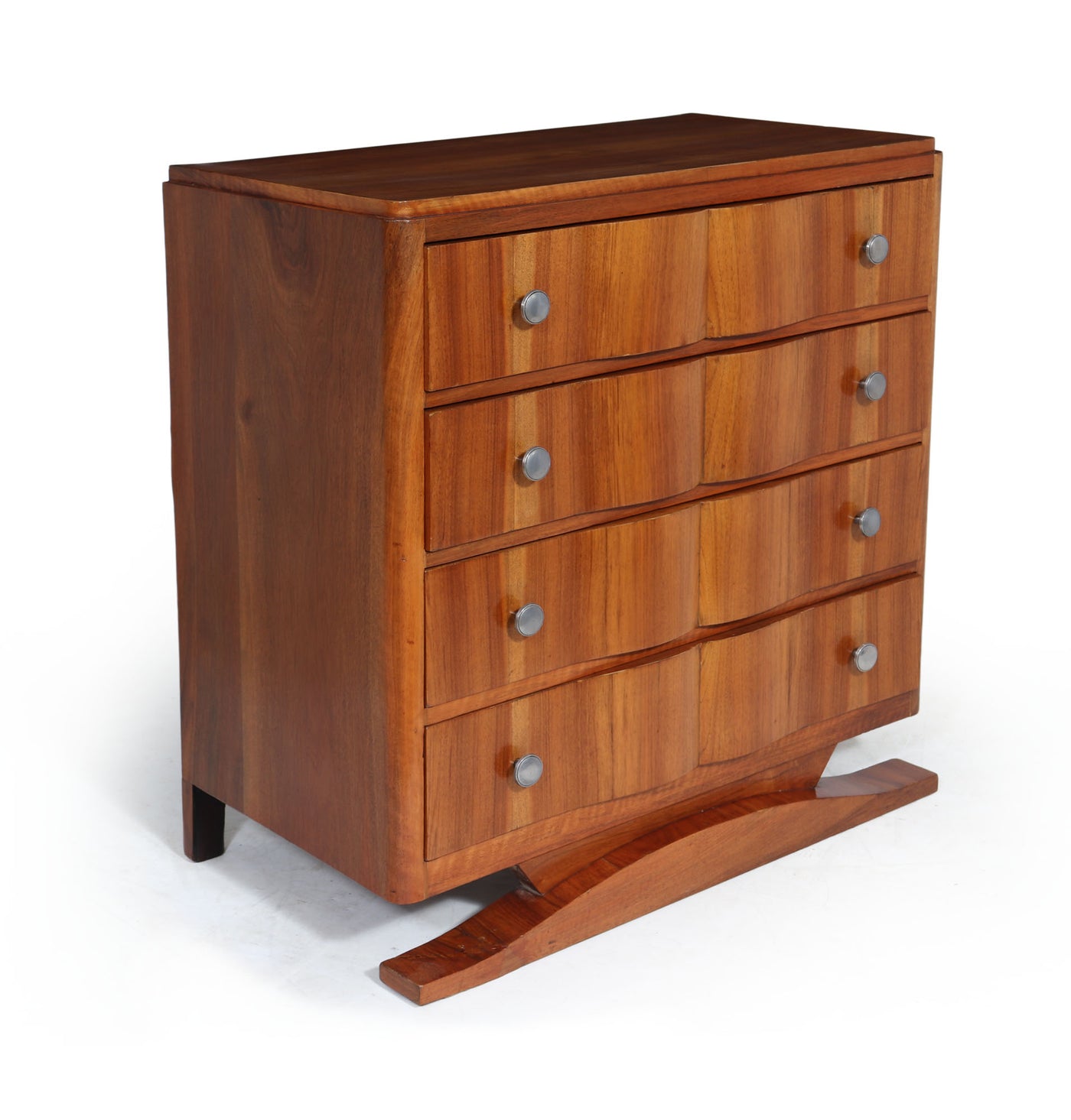 Art Deco French Walnut chest of Drawers