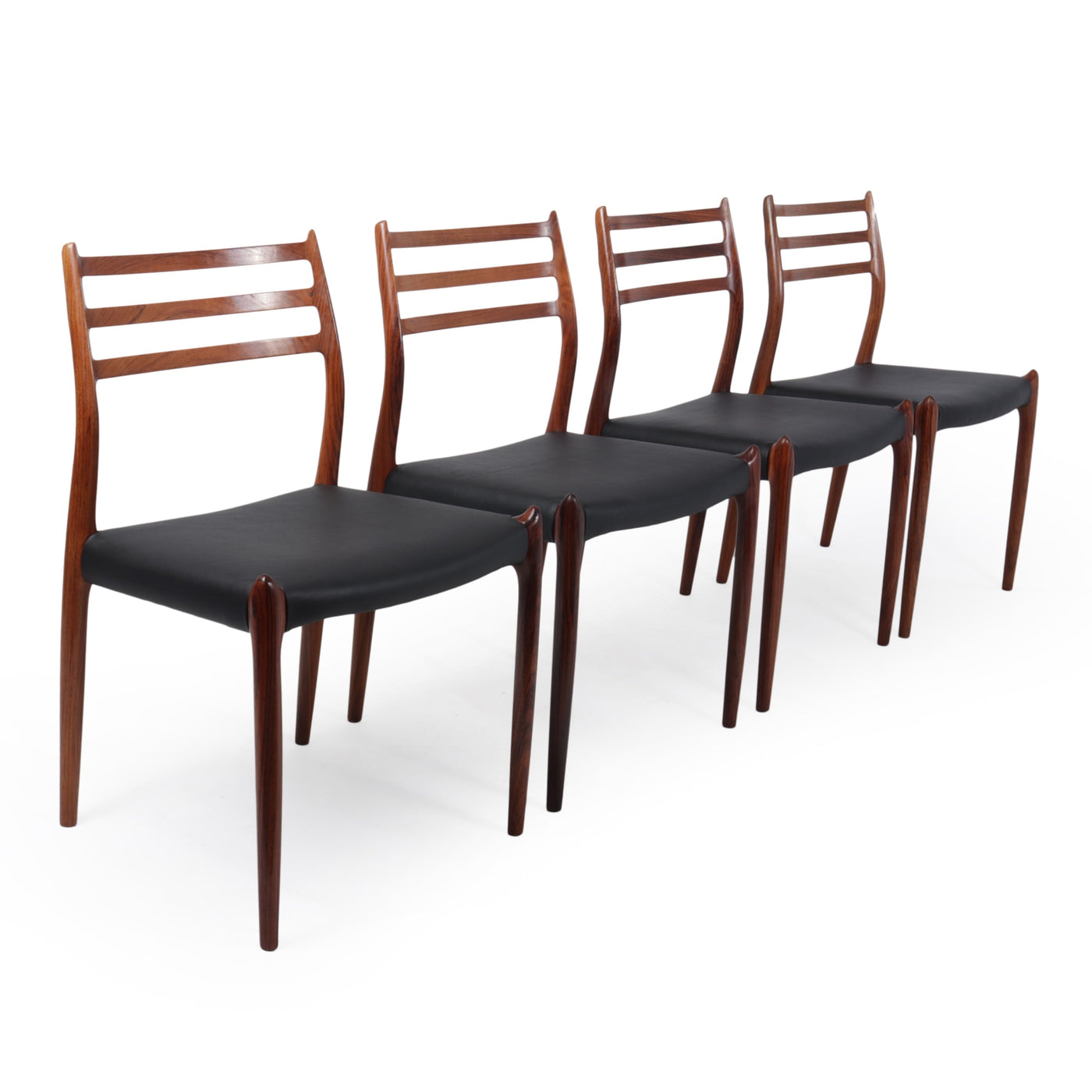 Model 78 Moller Dining Chairs  side
