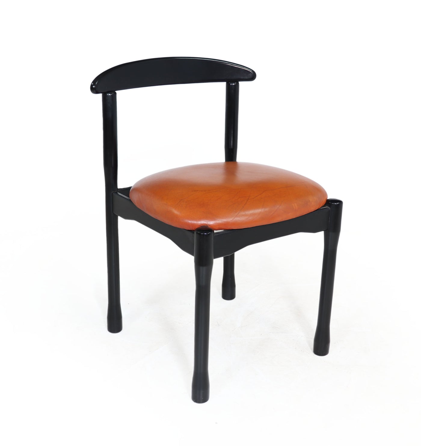 MId Century Italian Dining Chairs by Vico Magistretti video