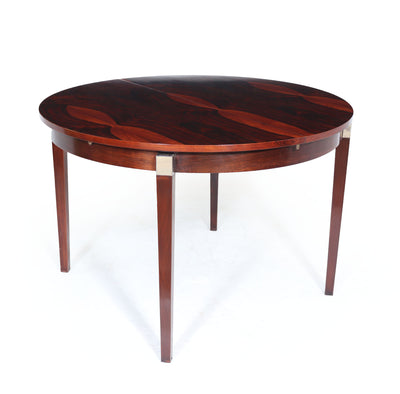 Mid century Rosewood Dining Table side