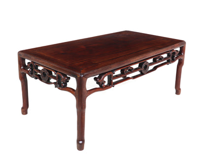 Chinese Antique Quing Hauli Wood table