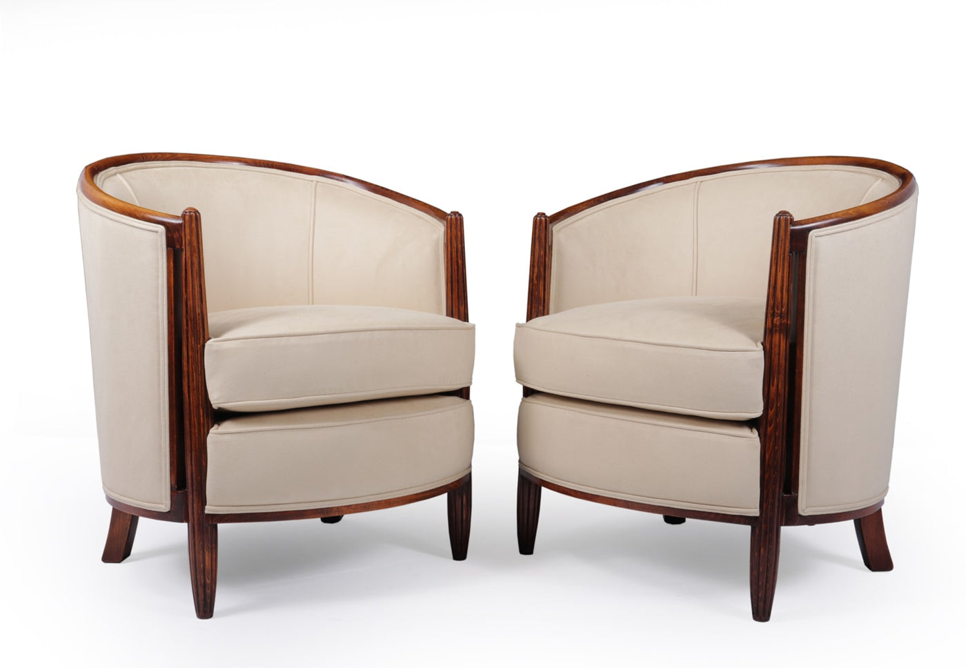 French Art Deco Armchairs