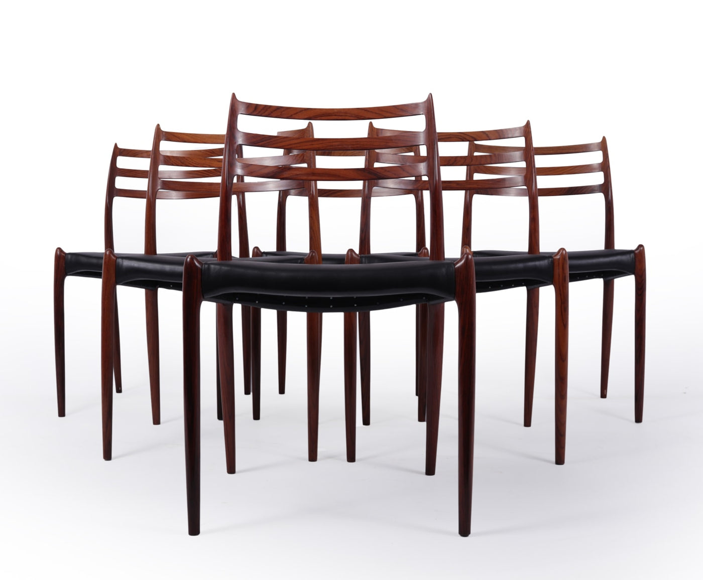 Model 78 Dining Chairs by Moller c1962