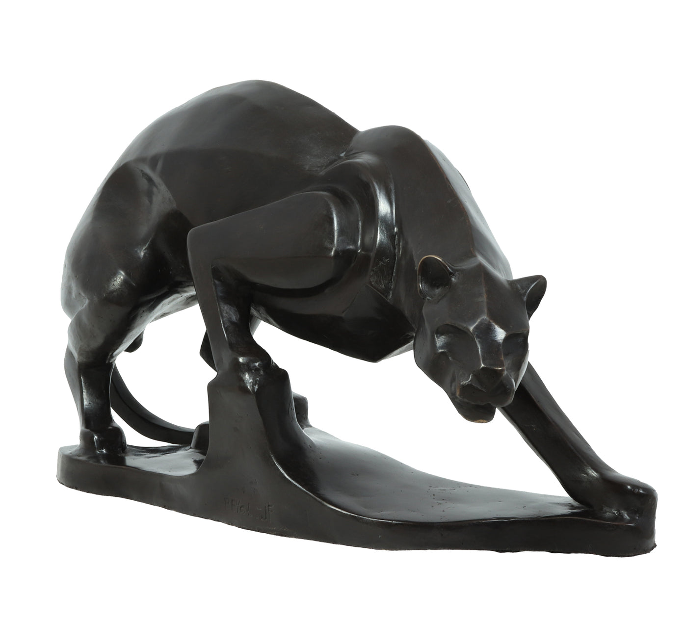Art Deco Bronze Panther