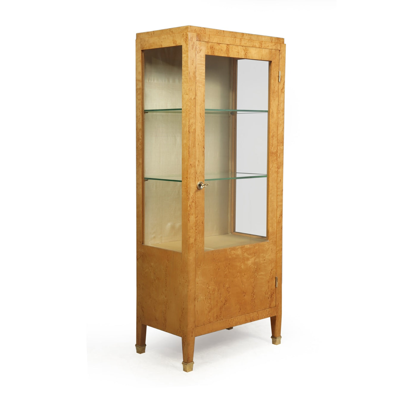 Art Deco Display Cabinet in Karilean Birch c1930