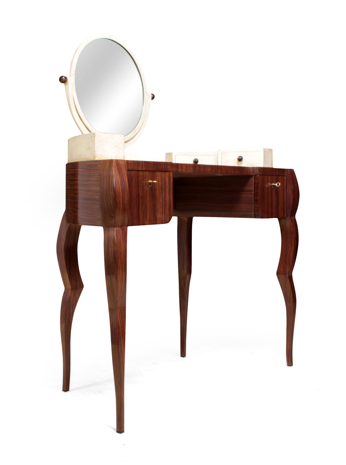 Dressing Table in Macassar ebony and Shagreen Andre Groult