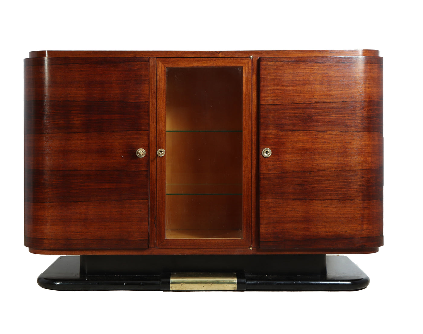French Art Deco Sideboard in Rosewood