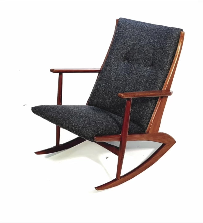 Rocking Chair by Georg Jensen for Kubus video