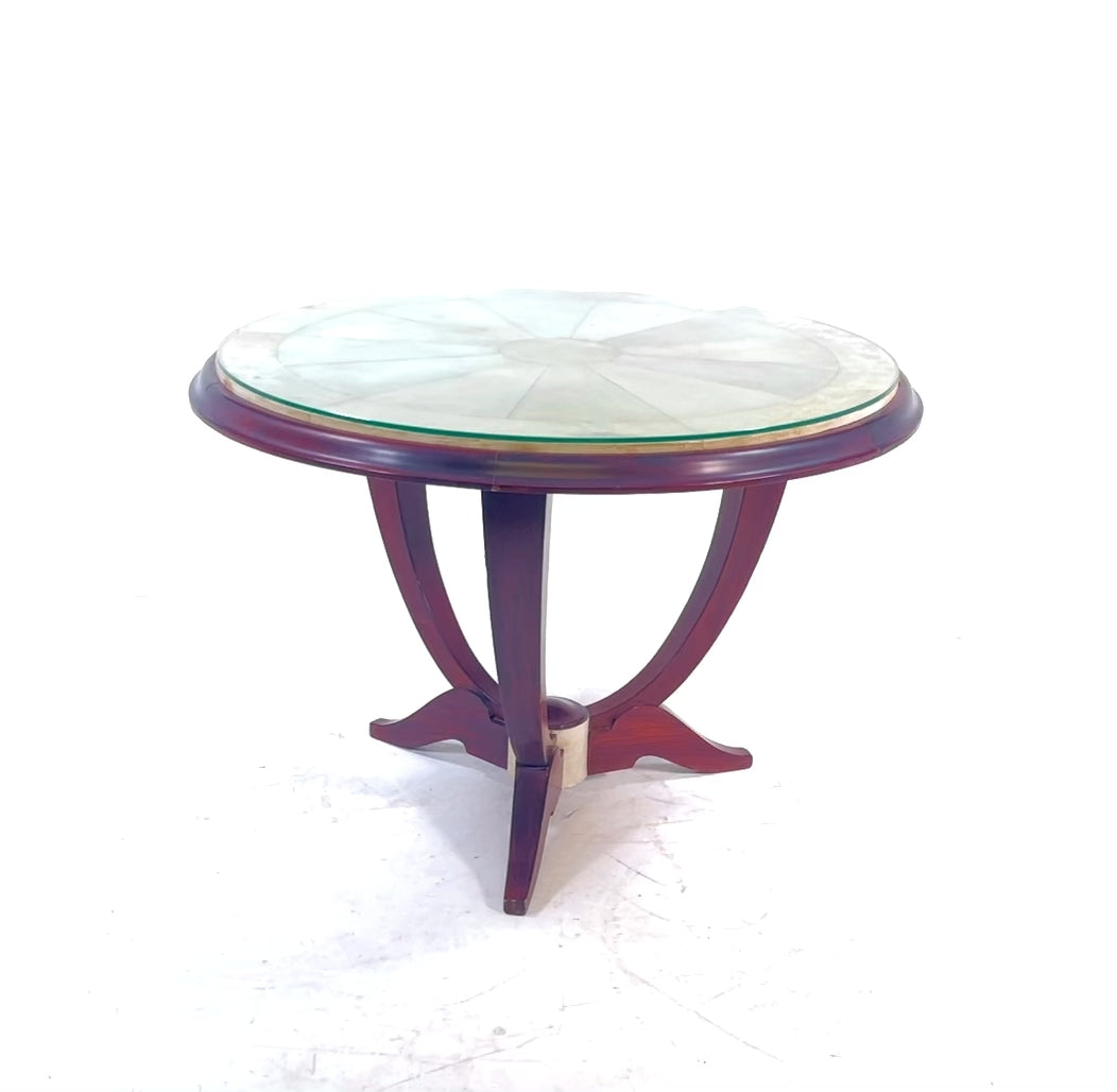 Art Deco Parchment Top Coffee Table video