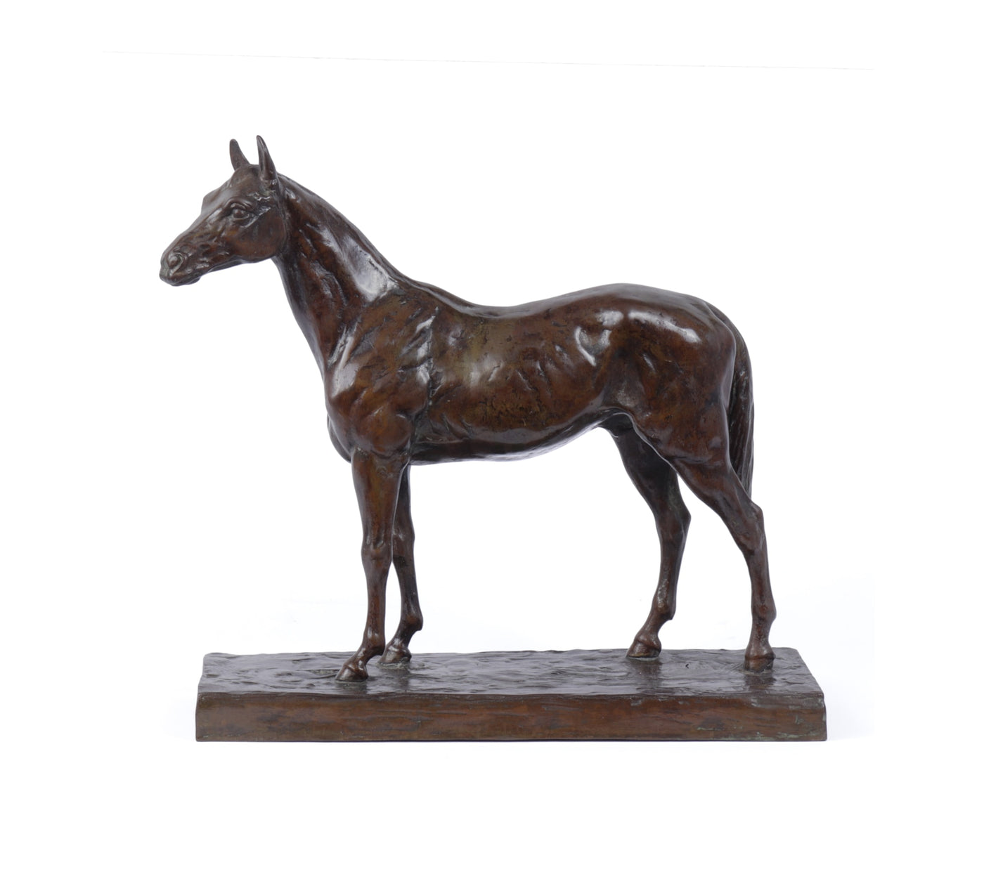 Bronze Horse Sculpture by Rene Papa