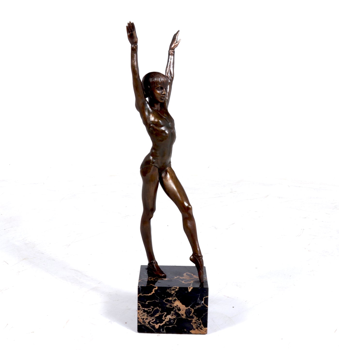 Bronze Sculpture of Gymnast 