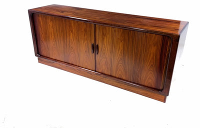 Mid Century Tambour Door Sideboard by Dyrlund video