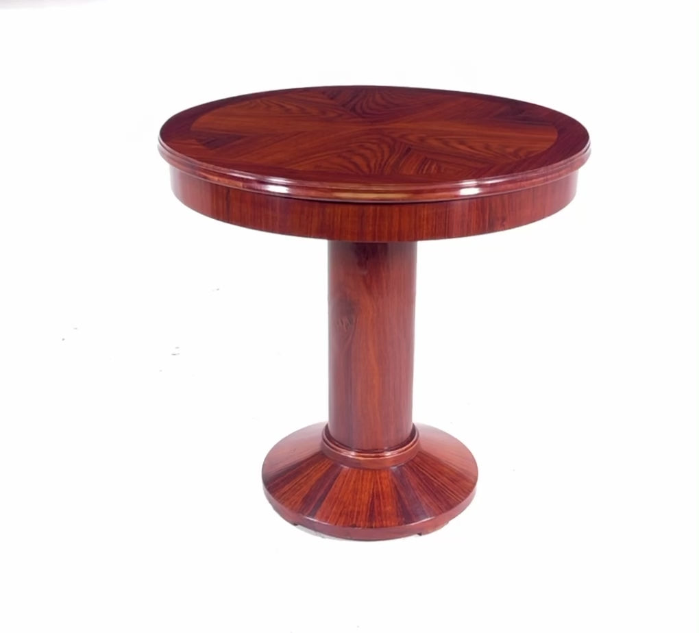 French Art Deco Circular Side Table video